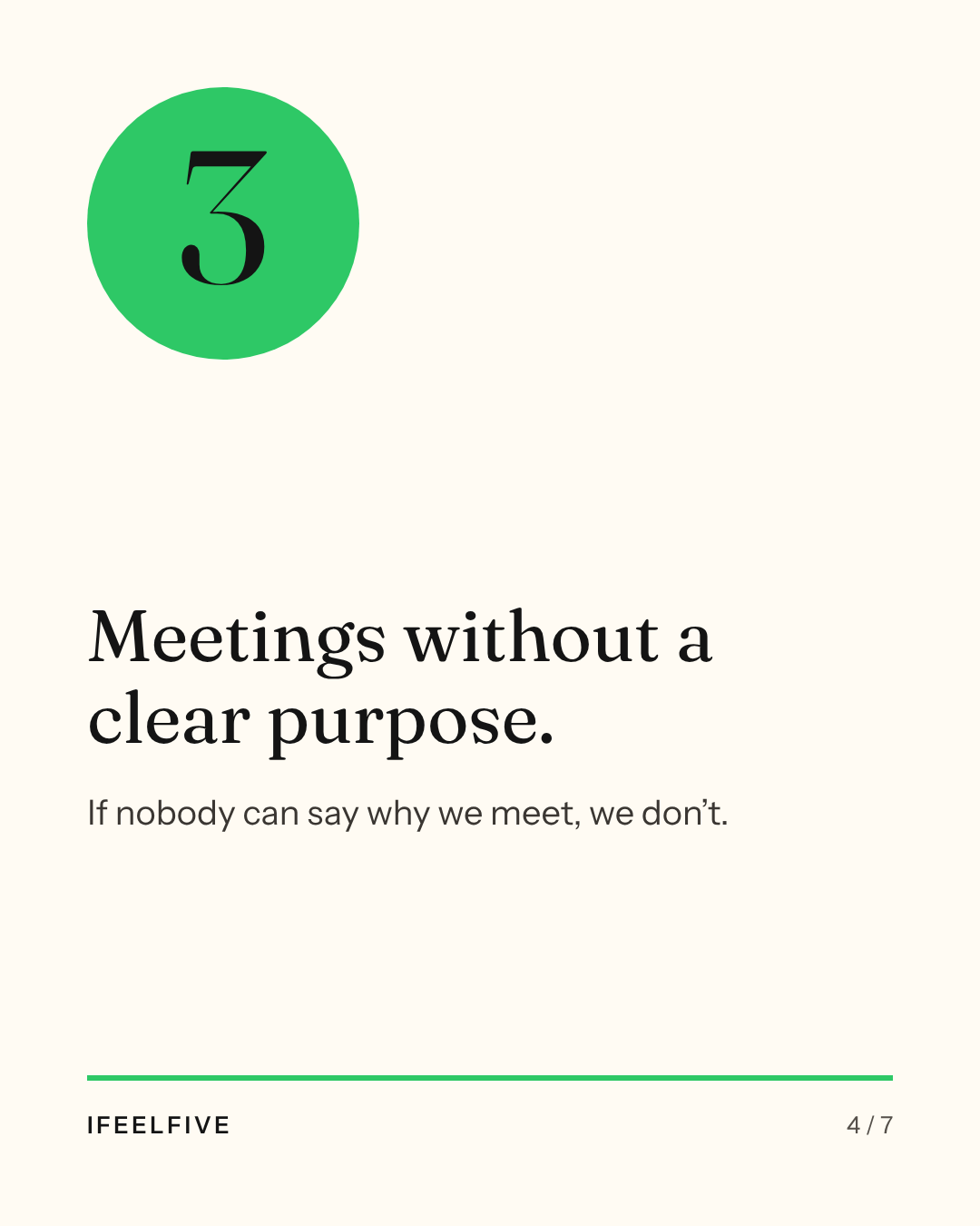 Five things I stopped doing and got my energy back, card 4 of 7