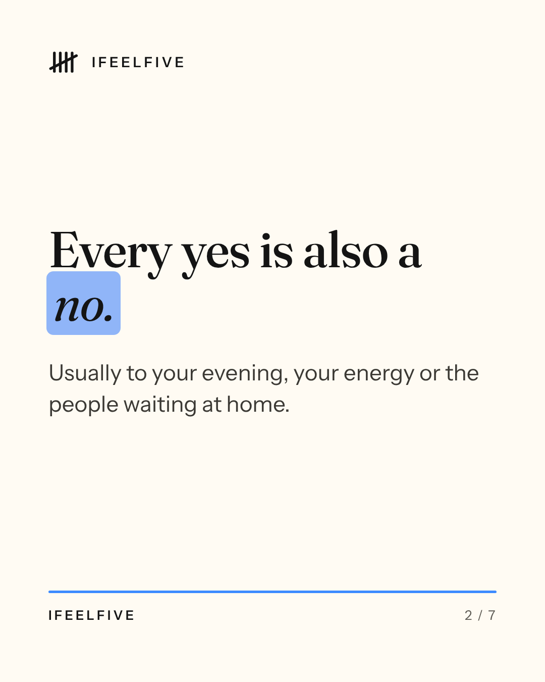 Saying yes to everything? How to say no at work without the guilt., card 2 of 7