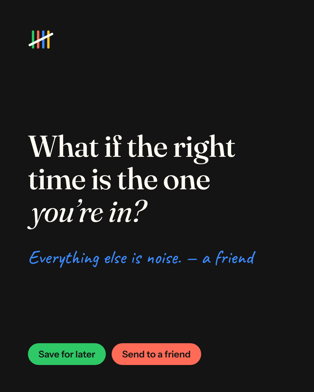 Five things I wish I'd known before my first company, card 7 of 7