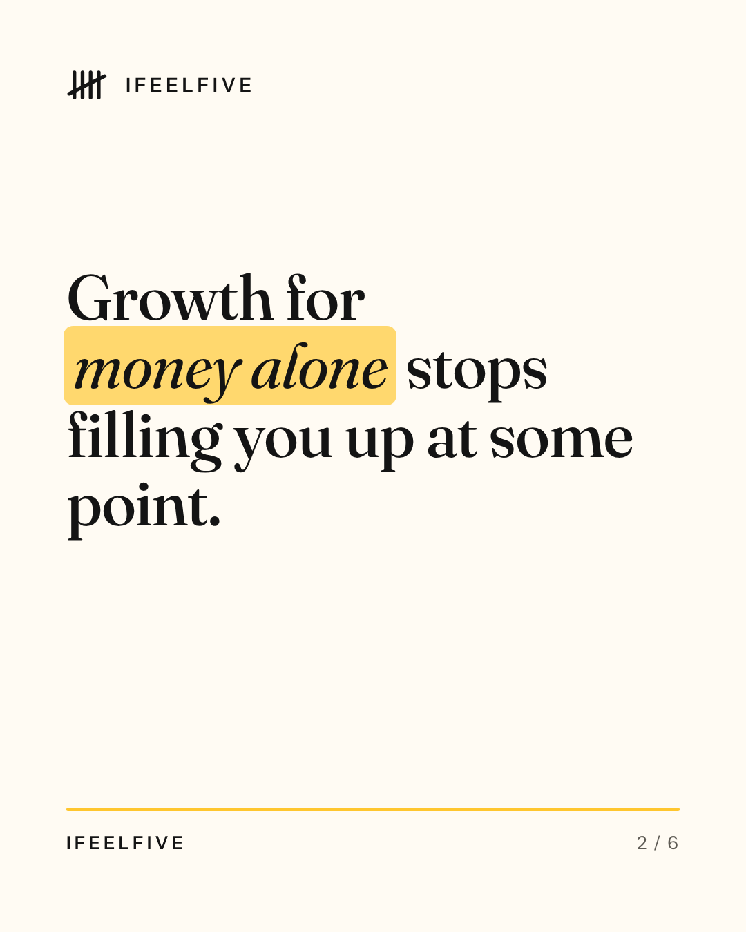 Purpose projects have to be thought big. Otherwise they're hobbies., card 2 of 6