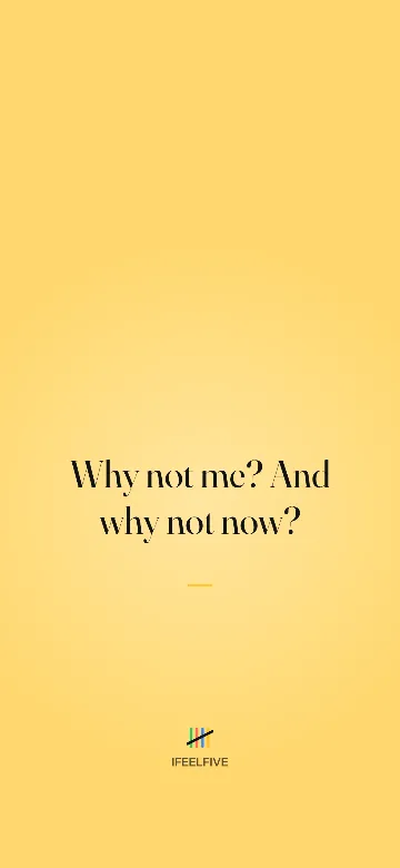 Lock screen wallpaper: Why not me? And why not now?